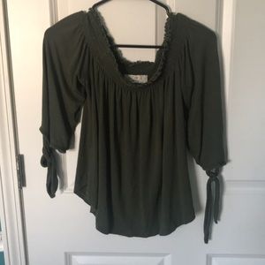 Off the shoulder top